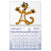 Schattige tekening Leuke dierlijke Kinder illustra Kalender (Jan 2027)