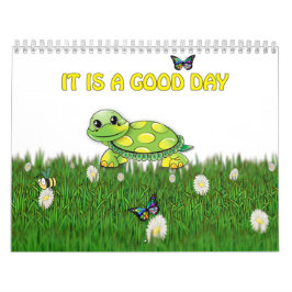 Schattige tekening Leuke dierlijke Kinder illustra Kalender