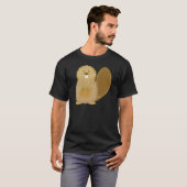 Schattige tekeningen: Beaver T-shirt (Voorkant volledig)