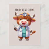 Schattige tekst toevoegen voor elk doel Verpleegku Briefkaart (Voorkant)