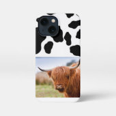 schattige telefoonbehuizing! cowprint-/schouderwet iPhone hoesje (Achterkant)