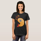 Schattige tempura garnalen t-shirt (Voorkant volledig)