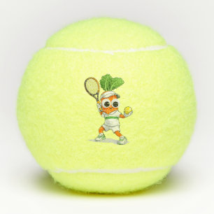Schattige Tenniswortel – Grappig Sportmaskotte Tennisballen