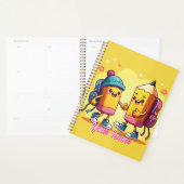 Schattige terug-naar-school cartoon planner (Display)