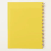 Schattige terug-naar-school cartoon planner (Achterkant)