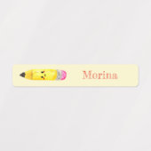 Schattige terug naar school kind labels (Design 1)