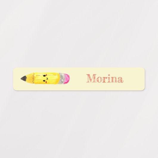 Schattige terug naar school kind labels (Design 1)