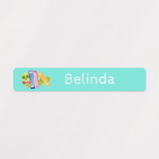 Schattige terug naar school kind naamlabels labels (Design 1)