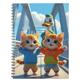 Schattige Terug naar school Kinder Notitieboek