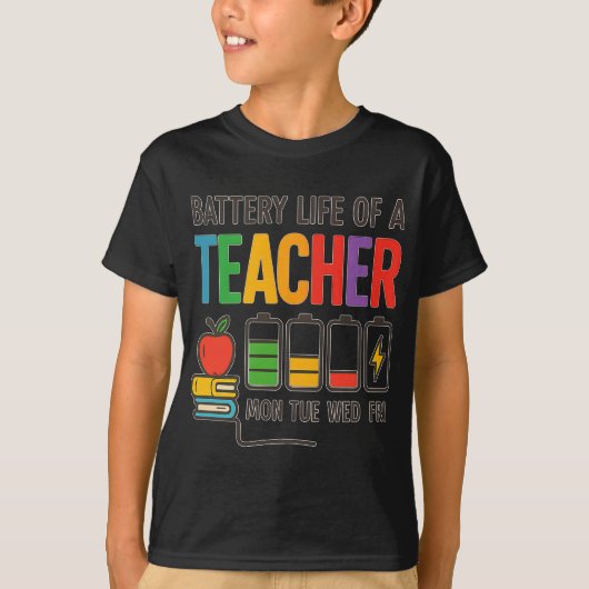Schattige Terug naar School Teacher Gift, Onderwij T-shirt (Voorkant)