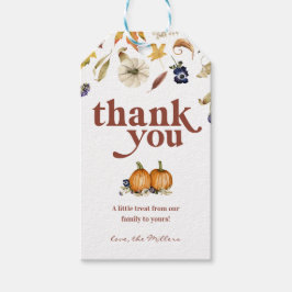 Schattige Thanksgiving Friendsgiving Groet Behande Cadeaulabel