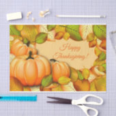 Schattige Thanksgiving Pompoen Tissuepapier (Craft)