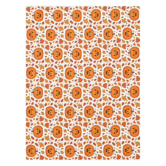 Schattige Thanksgiving Tafelkleed (Voorkant)