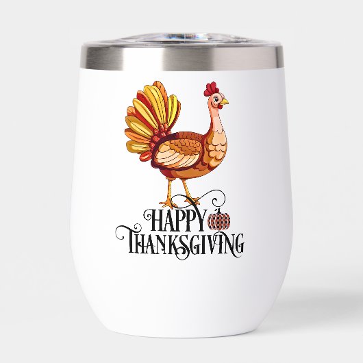 Schattige Thanksgivingkalkoen (Voorkant)