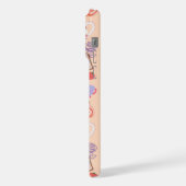 Schattige thee en boeken iPhone hoesje (Linkerkant)