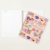 Schattige thee en boeken planner (Display)