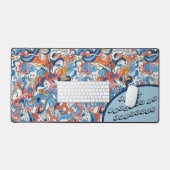 Schattige Thee Feestje Doodle, Bureaumat (Keyboard & Muis)
