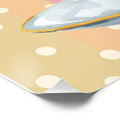Schattige Theekopje Biggetjes Perfect Poster (Hoek)