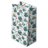 schattige theesfeestje betegeld klein cadeauzakje (Achterkant Gekanteld)