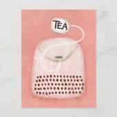 Schattige theezakje Briefkaart (Voorkant)