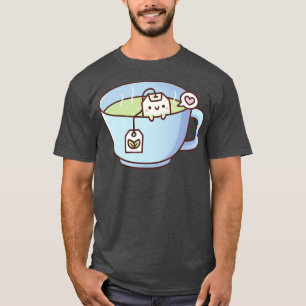 Schattige theezakje in theekopje Doodle T-shirt