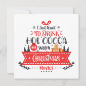 Schattige thema vakantie kerst Kaart (Voorkant)