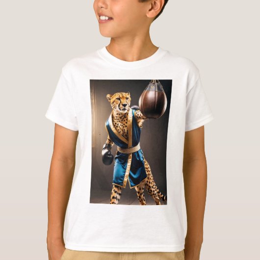 Schattige Tiger Animal Kinderen T-shirt (Voorkant)