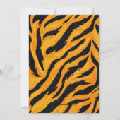 Schattige Tiger Cub Valentijn's Day Kaart (Achterkant)