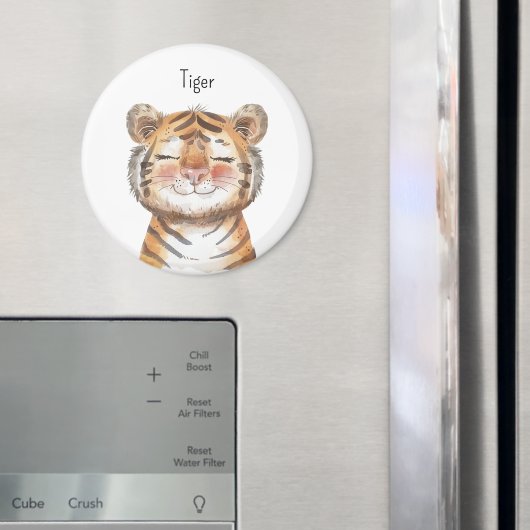 Schattige Tijger Dieren Magneet (Insitu (Koelkast))