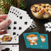 Schattige tijger pokerkaarten (Insitu)