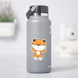 Schattige tijger sticker