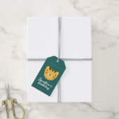 Schattige Tijger Verjaardag bedankt Geschenk Cadeaulabel (Met Touw)