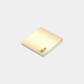 Schattige Tijgerkat Cartoon Post-it® Notes (Schuin)