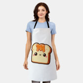Schattige toast schort (Gedragen)