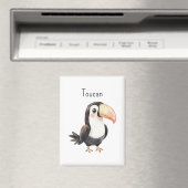 Schattige Toekan Vogel Dier Magneet (Insitu (Vaatwasser))