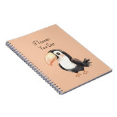 Schattige Toekan Vogel Dier Notitieboek (Rechterzijde)
