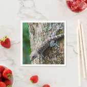 Schattige Tokay Gecko Lizard Servet (Insitu)