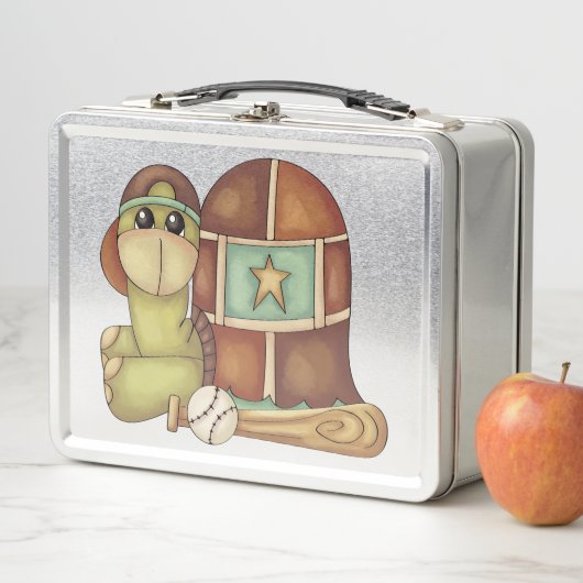 Schattige Tommy Turtle Stainless Steel Lunch Box (In situ)