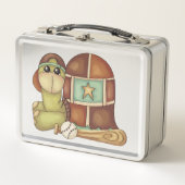Schattige Tommy Turtle Stainless Steel Lunch Box (Voorkant)