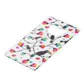 schattige toucan vogeltropische illustratie creditkaart flessenopener (Voorkant Gekanteld)