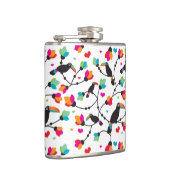 schattige toucan vogeltropische illustratie heupfles (Rechts)