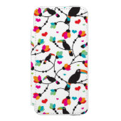 schattige toucan vogeltropische illustratie incipio iPhone portemonnee hoesje (Voorkant Agenda)