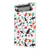 schattige toucan vogeltropische illustratie mini klembord (Angled2)