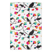 schattige toucan vogeltropische illustratie mini klembord (Achterkant)