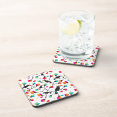 schattige toucan vogeltropische illustratie onderzetter (Rechterzijde)