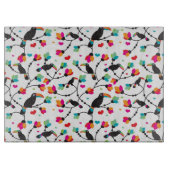 schattige toucan vogeltropische illustratie snijplank (Voorkant)