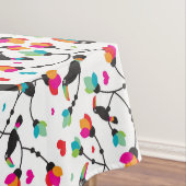 schattige toucan vogeltropische illustratie tafelkleed (Voorbeeld)