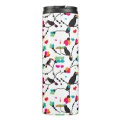 schattige toucan vogeltropische illustratie thermosbeker (Achterkant)