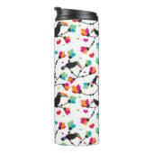 schattige toucan vogeltropische illustratie thermosbeker (Geroteerd rechts)