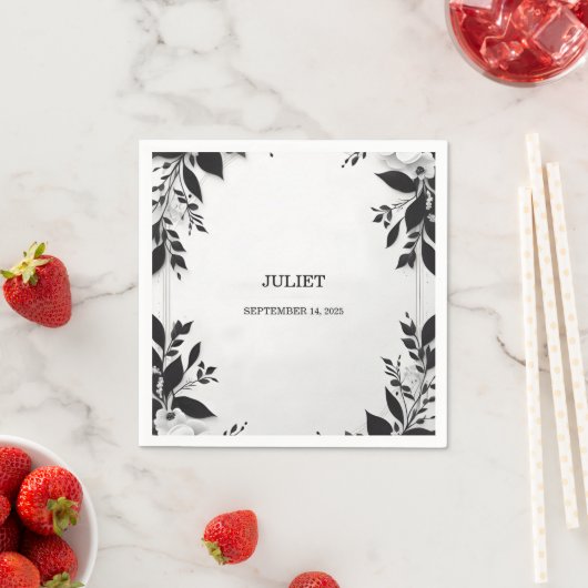 Schattige touw We binden de knoop Vrijgezellenfees Servet (Insitu)